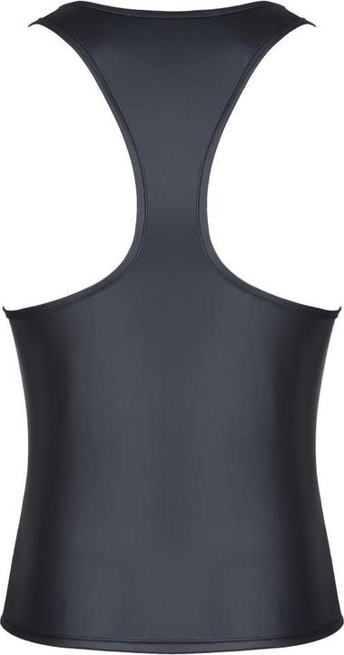 Produktbild Regnes Fetish Planet Wetlook Men's Sleeveless T-Shirt - Schwarz (S)