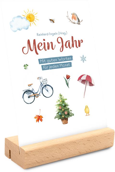 Produktbild Mein Jahr - Mit guten Worten für jeden Monat (Harter Einband, Deutsch)
