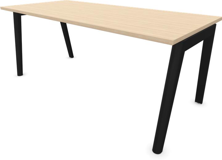 Esche gebeizt schwarz, Eschendekor sandbeige mit Struktur