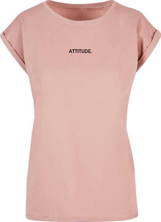 Produktbild Merchcode Ladies Attitude Extended Shoulder Tee - 113641 (XL)