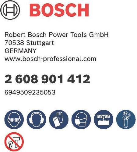 Productafbeelding Bosch Professional Zubehör Blau Zubehör 2608901412 Präzision für Bleche Hartmetall 29 mm (29 mm)