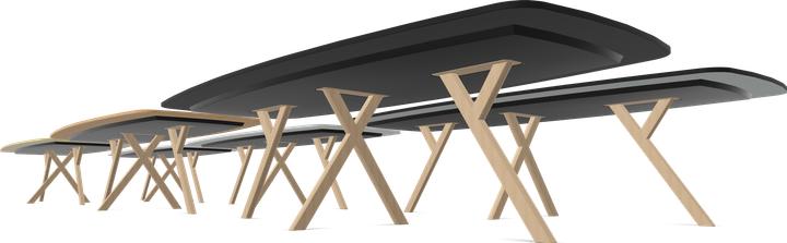Produktbild Dietiker Felber T14 Sitzungstisch Boatform (2900 x 1200 x 720 mm)