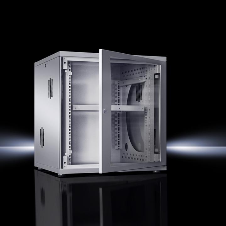 Actual product image Rittal FlatBox (12 RU, 19 inch rack)