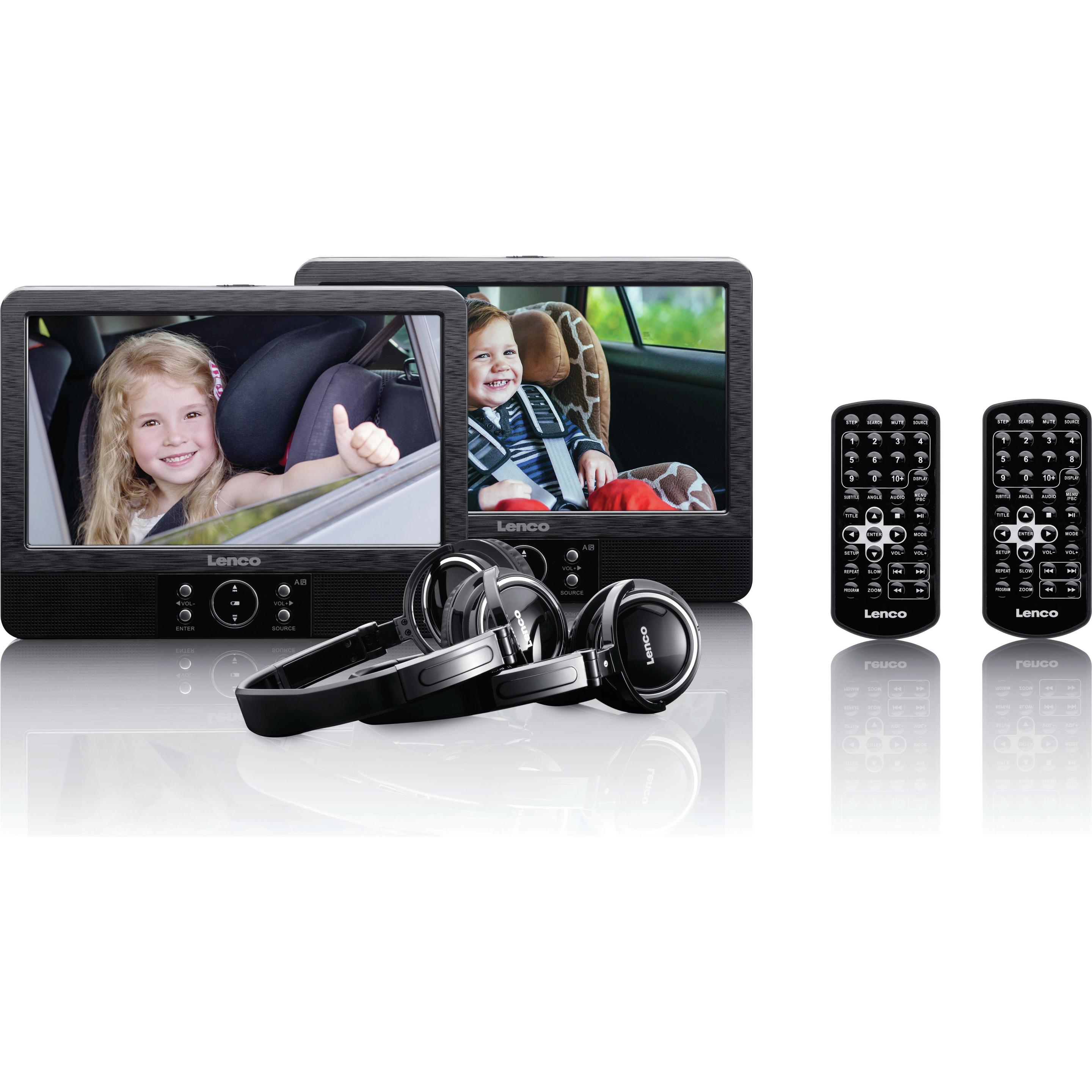 Thumbnail - Lenco Dvp-939 (Tragbarer DVD-Player), Bluray Player + DVD Player, Schwarz