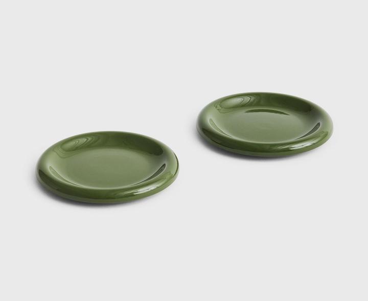 Immagine prodotto HAY Piatto Barro Ø18, set di 2 - Verde (2x, 18 cm)