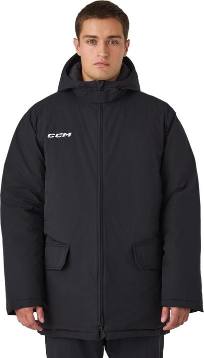 Actual product image CCM JPK5TA Team Winterjacke Erwachsene Schwarz M (M)