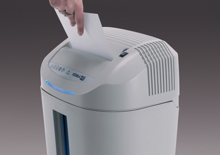 Actual product image Kobra 1 ss4 Professional Document Shredder for use (Particle cut)