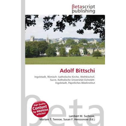 Adolf Bittschi, Sachbücher