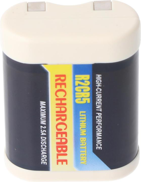 Image du produit AccuCell Schnellladegerät 2CR5 PowerSet inklusive dem Li-ion Akku 2CR5, 2CR5M, 2-CR5 M (2CR5, Piles rechargeables + chargeur)