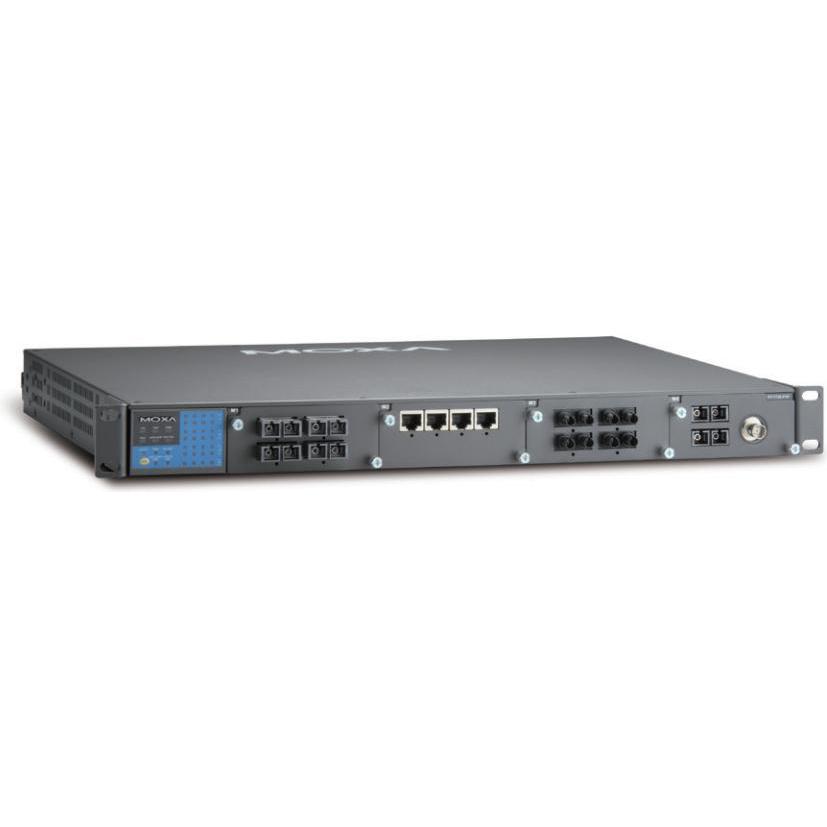 Moxa PowerTrans PT-7728-PTP-F-24-24 - Switch, Netzwerk Switch, Grau