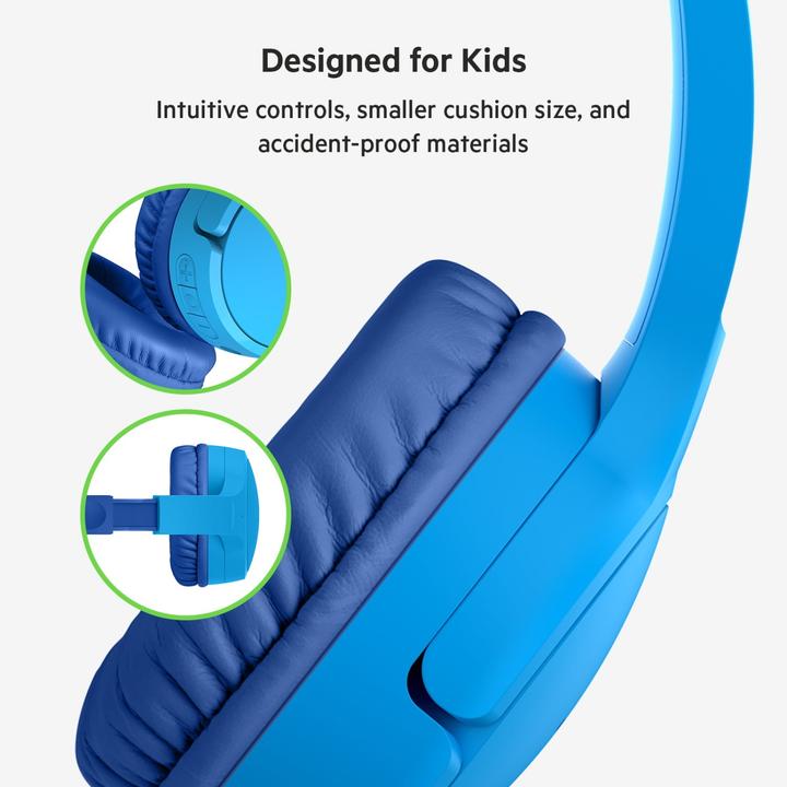 Actual product image Belkin SoundForm Mini Wireless On-Ear Headphones for Kids