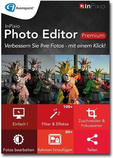 Actual product image Avanquest InPixio Photo Editor Premium (1 User, unlimited)