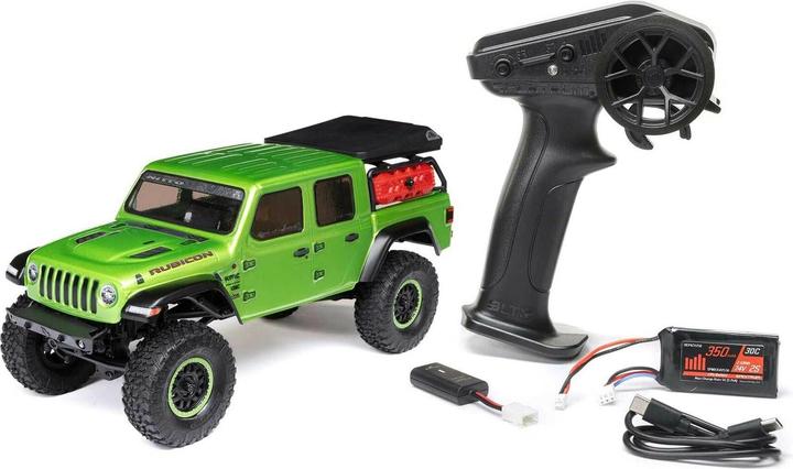 Image du produit Axial Scale Crawler SCX24 Jeep JT Gladiator Vert, RTR (RTR Prêt à fonctionner)