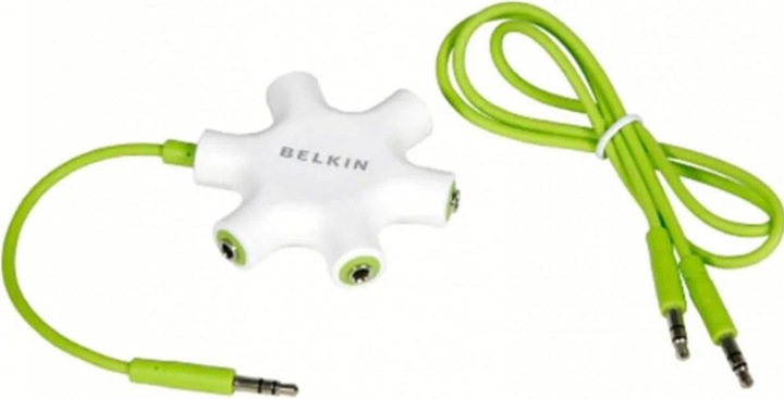 Actual product image Belkin Rockstar 5x Jack Distributor (Headphone Splitter)