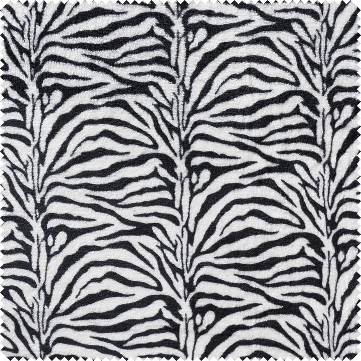 Image du produit VBS Tissu polaire "fourrure animale zèbre", largeur 150 cm, vendu au mètre