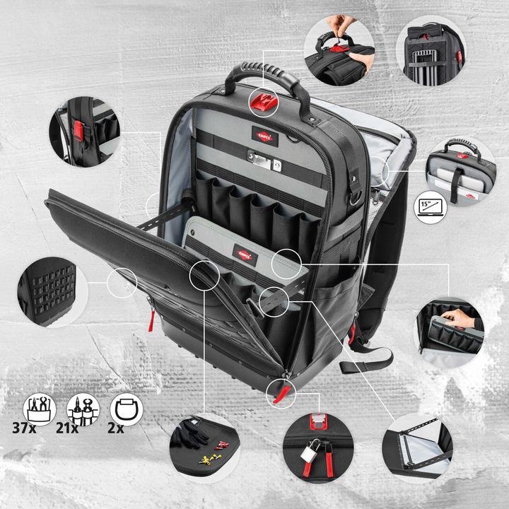 Actual product image Knipex Modular X18 Electric (22 pieces)