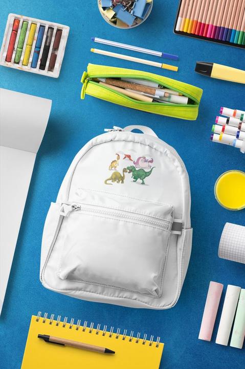 Produktbild Bügelbilder Schul & Freizeitsrucksack-Set Dinos (15 l)