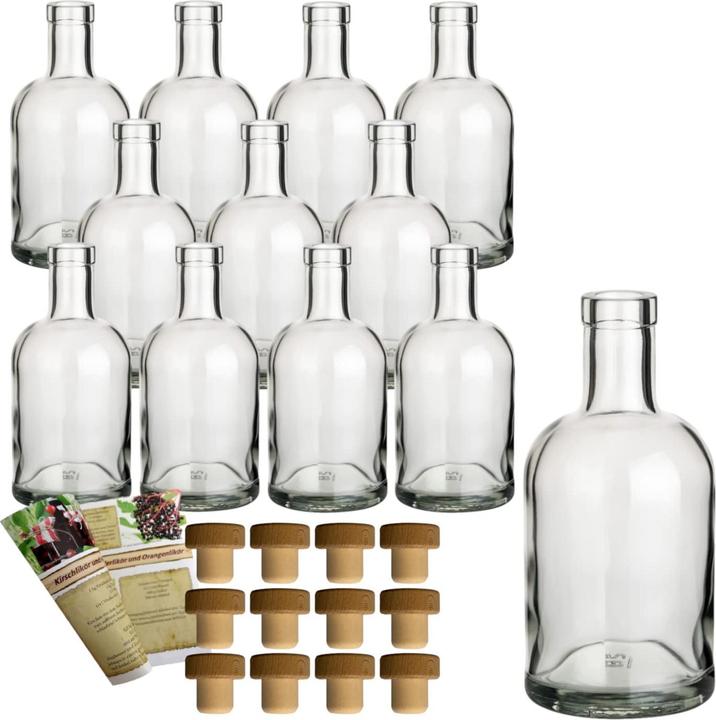Actual product image Gouveo Glasflaschen (12 pcs., 0.50 l)
