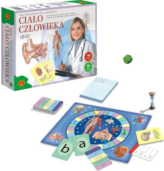 Immagine prodotto Alexander 39gioco "Grande Quiz", "Corpo umano" - (0581) (Polacco)