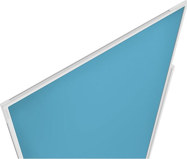 Actual product image Magnetoplan MAGNETOP. Design presenter board VP 1181104 felt, turquoise 1000x1800mm (100 x 180 cm)