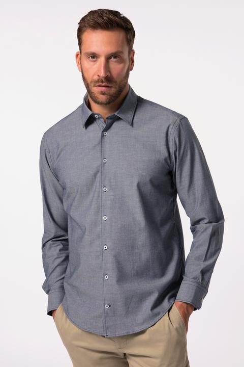 Produktbild JP1880 Hemd, Business, Langarm, Minimal-Print, Kentkragen, Modern Fit (6XL)