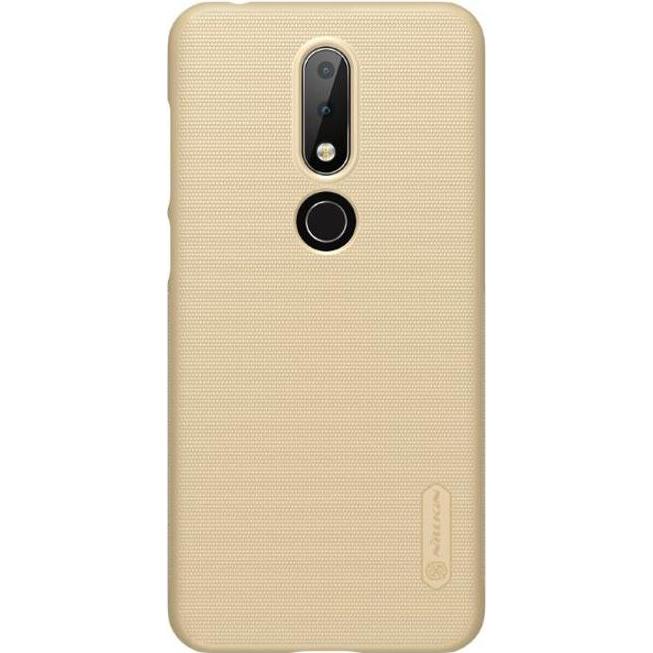 Nillkin Super Frosted Shield Series (Nokia 6.1 Plus), Smartphone Hülle, Gold