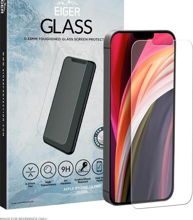 Image du produit Eiger Mountain Glass (1 pièce(s), Apple iPhone 12, Apple iPhone 12 Pro)
