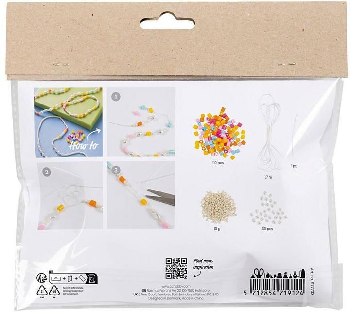 Produktbild Creativ Company Schmuck Bastelset Armband und Halskette, assortiert