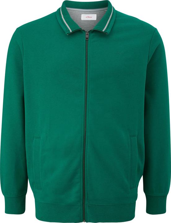 Image du produit s.Oliver Sweatshirt Jacke Sweatshirt Jacke mit Stehkragen (4XL)