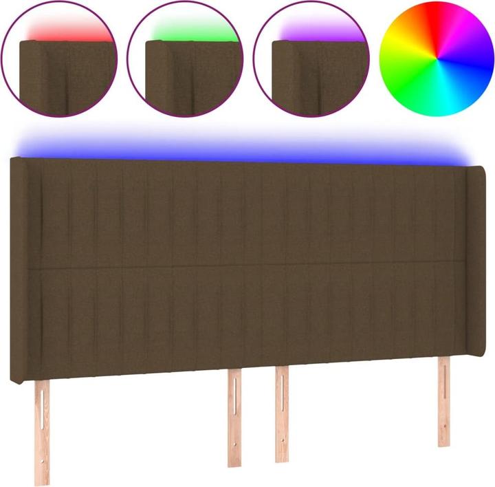 Image du produit vidaXL LED Kopfteil (183 x 16 x 128 cm)