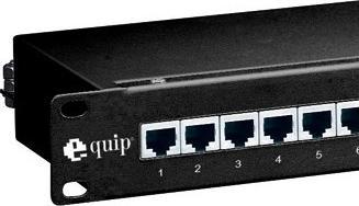 Produktbild equip Patch Panel Schwarz