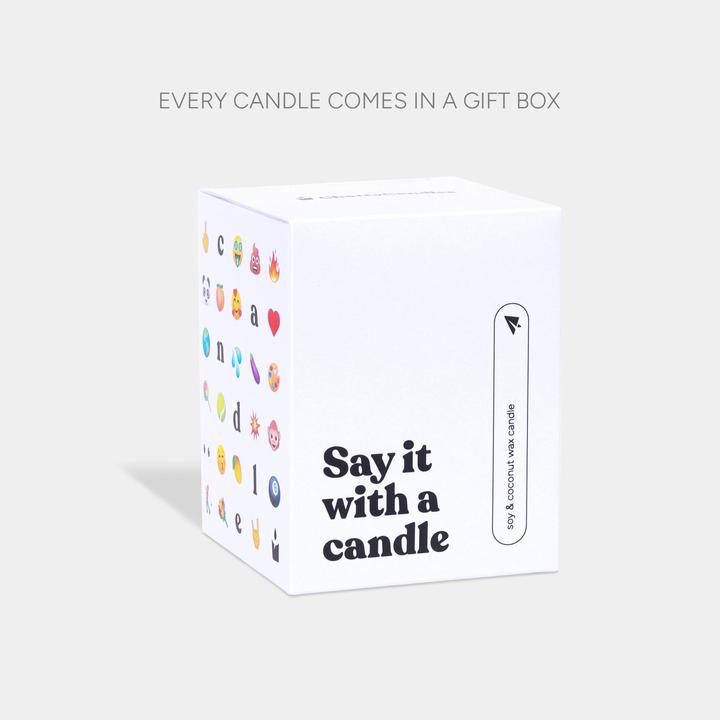 Image du produit Chatty Candles Bougie parfumée Woody Merci beaucoup