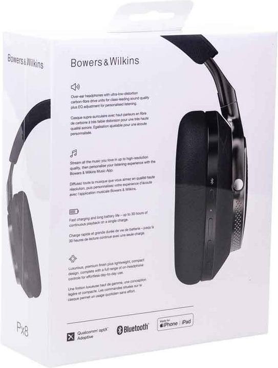 Produktbild Bowers & Wilkins PX8 (ANC, 30 h, Kabellos, Kabelgebunden)