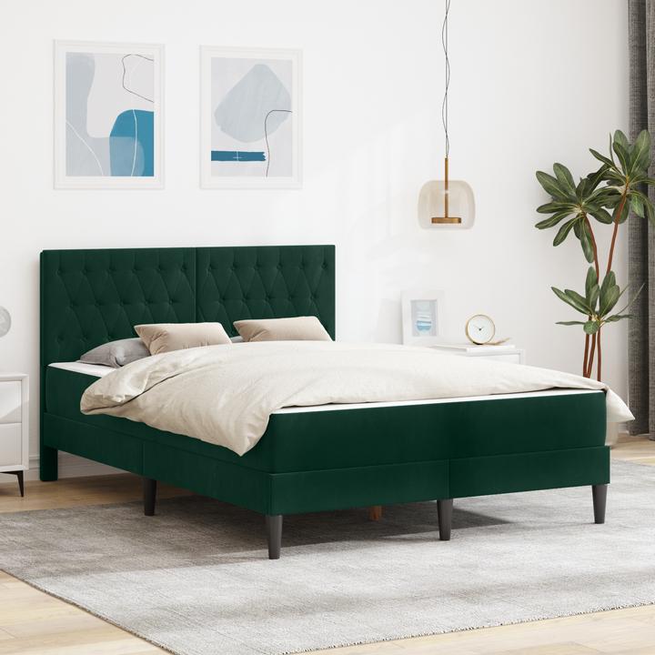 Actual product image vidaXL Modernes Bett (120 x 190 cm)