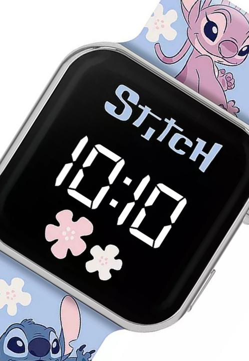 Produktbild Disney Stitch & Angel LED-Uhr mit Aufdruck (Digitaluhr)