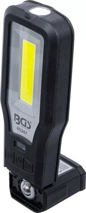 Actual product image BGS COB-LED Work Lamp foldable with charging station (550 lm)