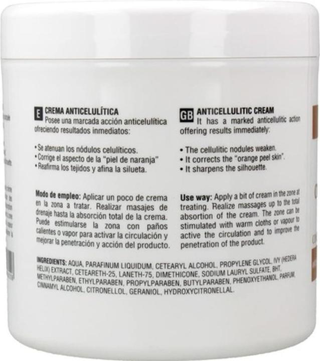 Nährwerte und Zutaten Risfort Straffung & Formung 1000g (Körperlotion)