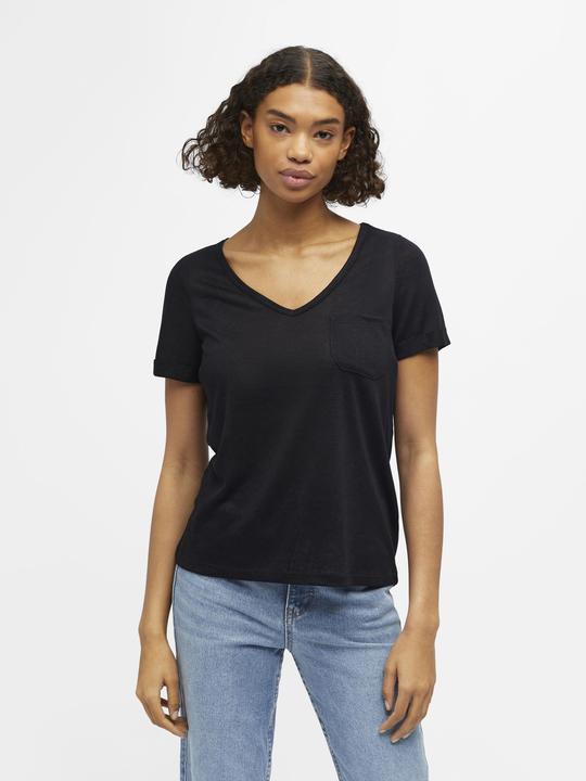 Image du produit Object T-shirt col V (XS)