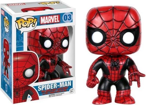 Actual product image Funko Marvel Comics: Spider-Man (Red Black Costume) Pop!