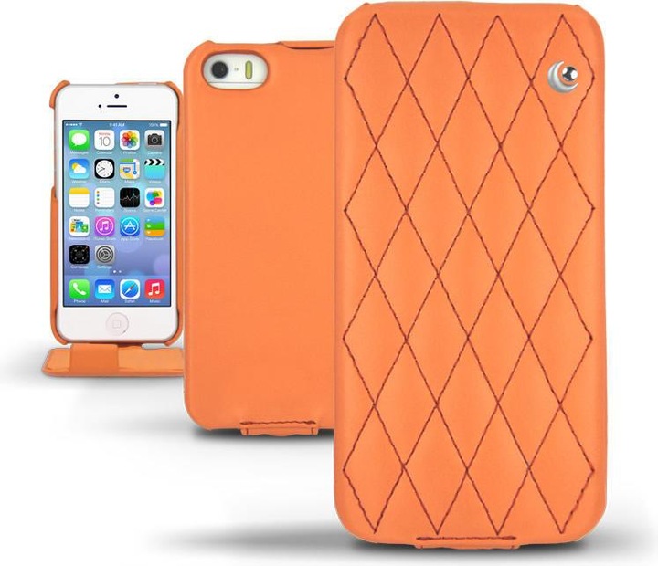 Productafbeelding Noreve Lederen omslag verticaal (Apple iPhone 5s)