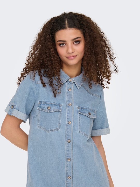 Produktbild Only ONLLISA Kurzes Kleid Jeanskleid (L)