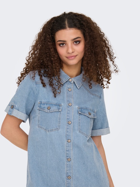 Actual product image Only ONLLISA Kurzes Kleid Jeanskleid (L)