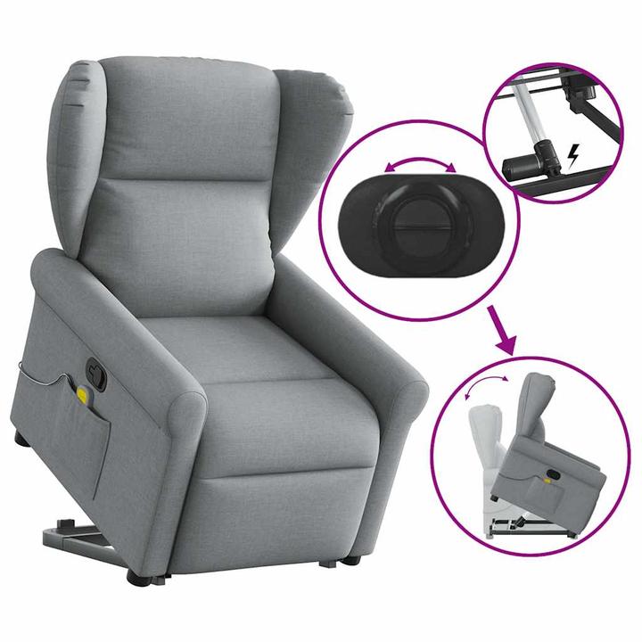 Image du produit vidaXL Massagesessel mit Aufstehhilfe