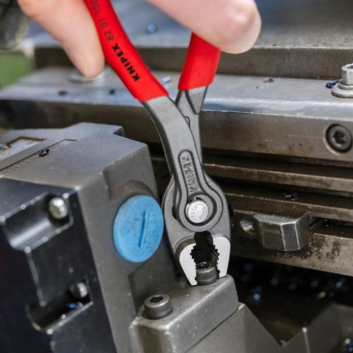 Actual product image Knipex TwinGrip front gripper 82 01 150 (red, length 150mm) (150 mm)