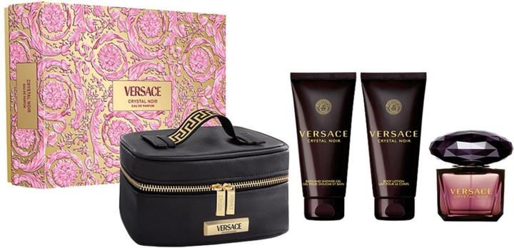 Produktbild Versace Crystal Noir Christmas 2024 Eau de Parfum / BShower Gel / Body Lotion / Case (Parfum Set)