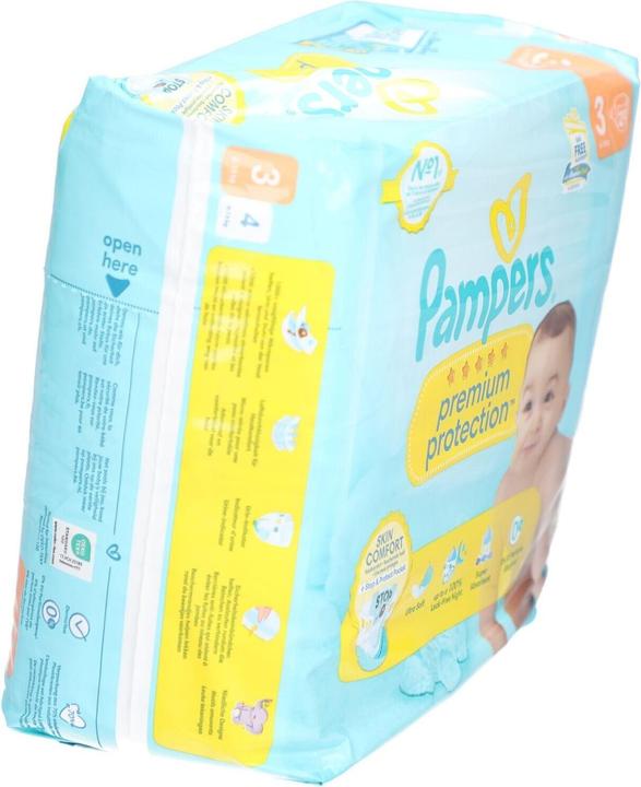 Produktbild Pampers Premium Protection (Gr. 3, Tragepack, 29 Stück)