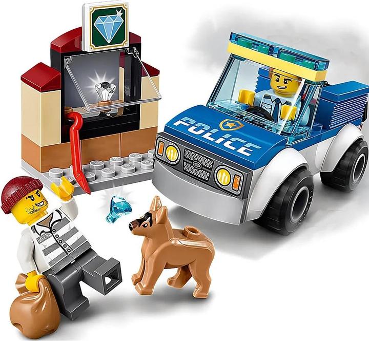 Actual product image LEGO Police dog team (60241, LEGO City)