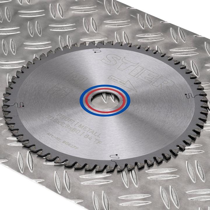 Produktbild Stier Profi Kreissägeblatt Metall 216x2,3x30 64TF 0° Spanwinkel