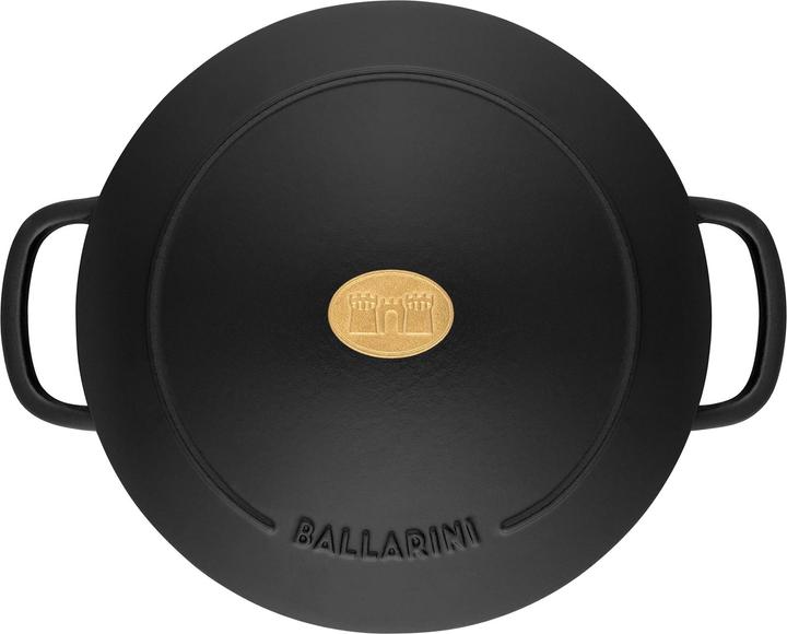 Produktbild Ballarini BELLAMONTE runder Gusseisentopf 75003-542-0 - 5 5 ltr schwarz (26 cm, Bräter + Schmortopf, Gusseisen)
