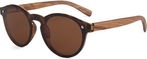 Produktbild Bekos Elegante Sonnenbrille mit Zebra-Holzbügel